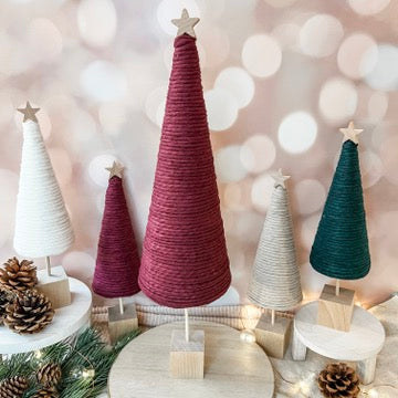 boho christmas tree