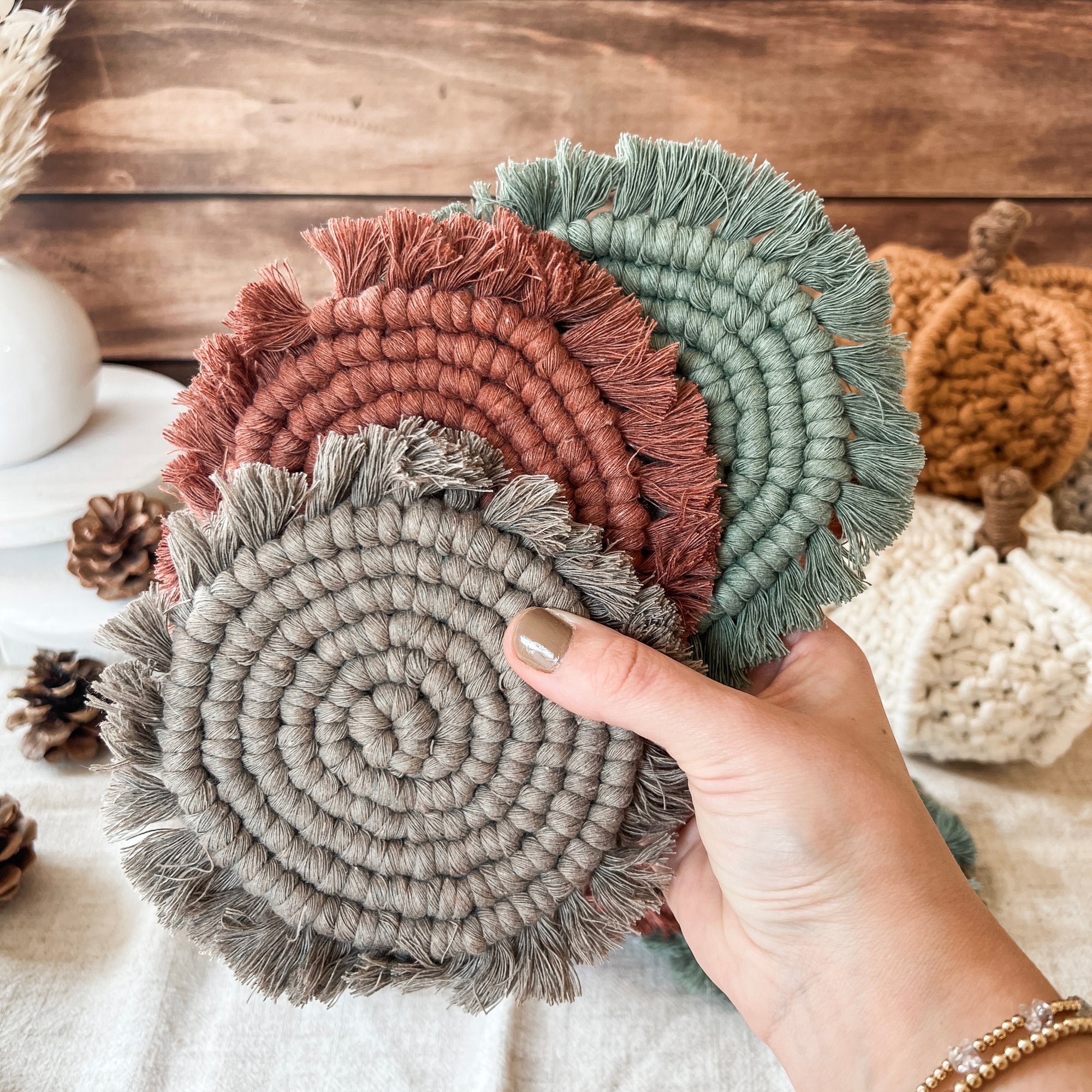 fall collection coasters