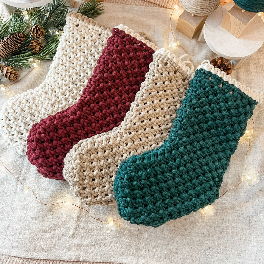 boho stocking