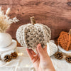 macrame pumpkin