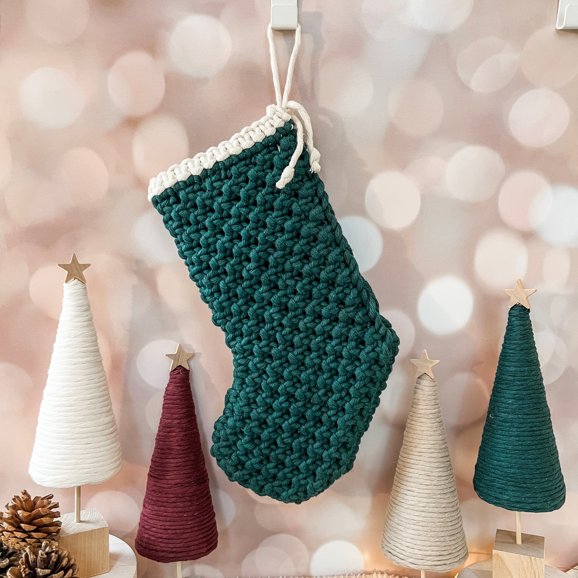 boho stocking