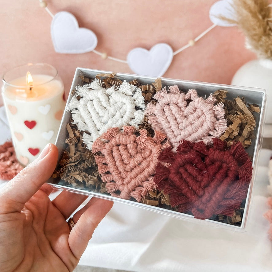 mini heart magnets